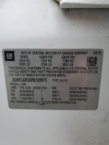 2017 CHEVROLET EQUINOX PR 2GNFLGE3XH6128673