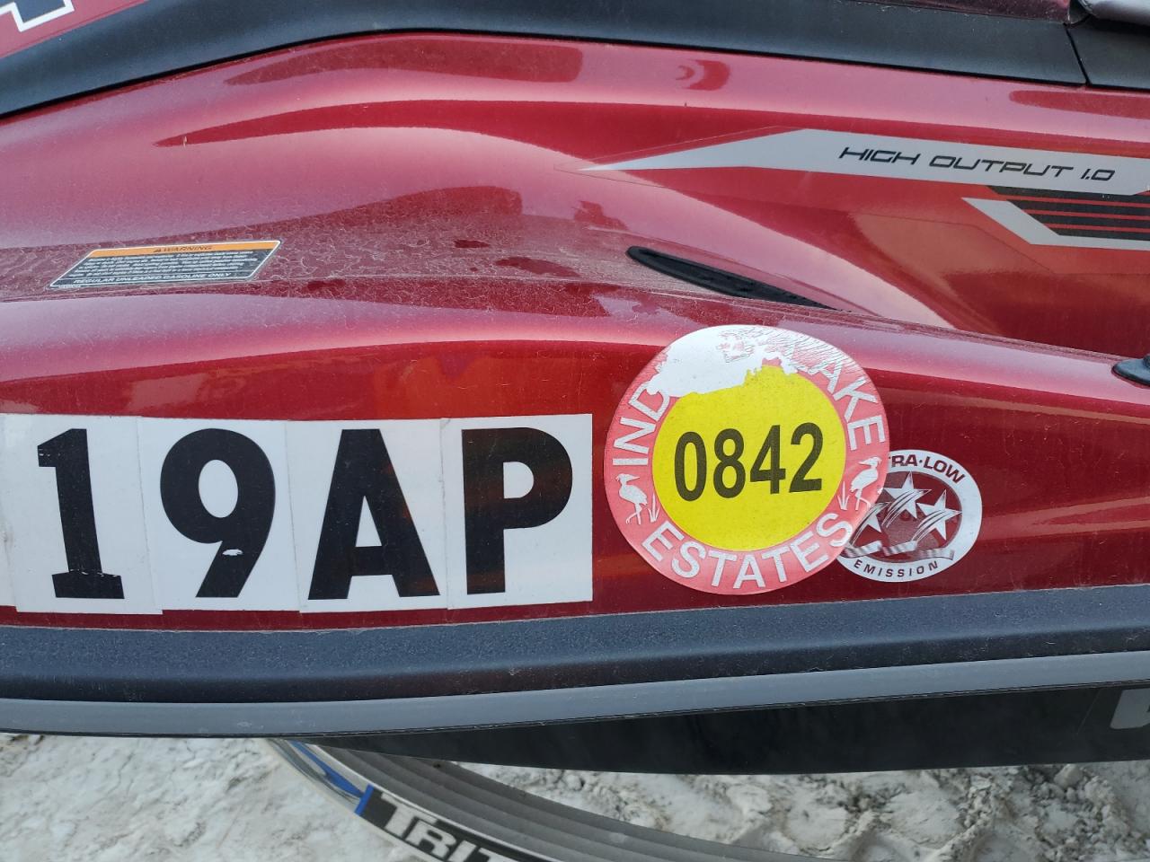 Lot #3282484893 2019 YAMAHA YAMAHA VX LIMITED