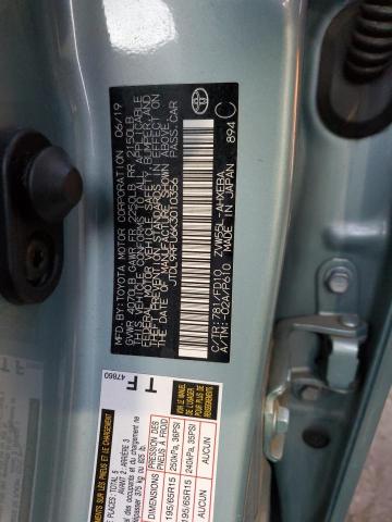 2019 TOYOTA PRIUS - JTDL9RFU6K3010356