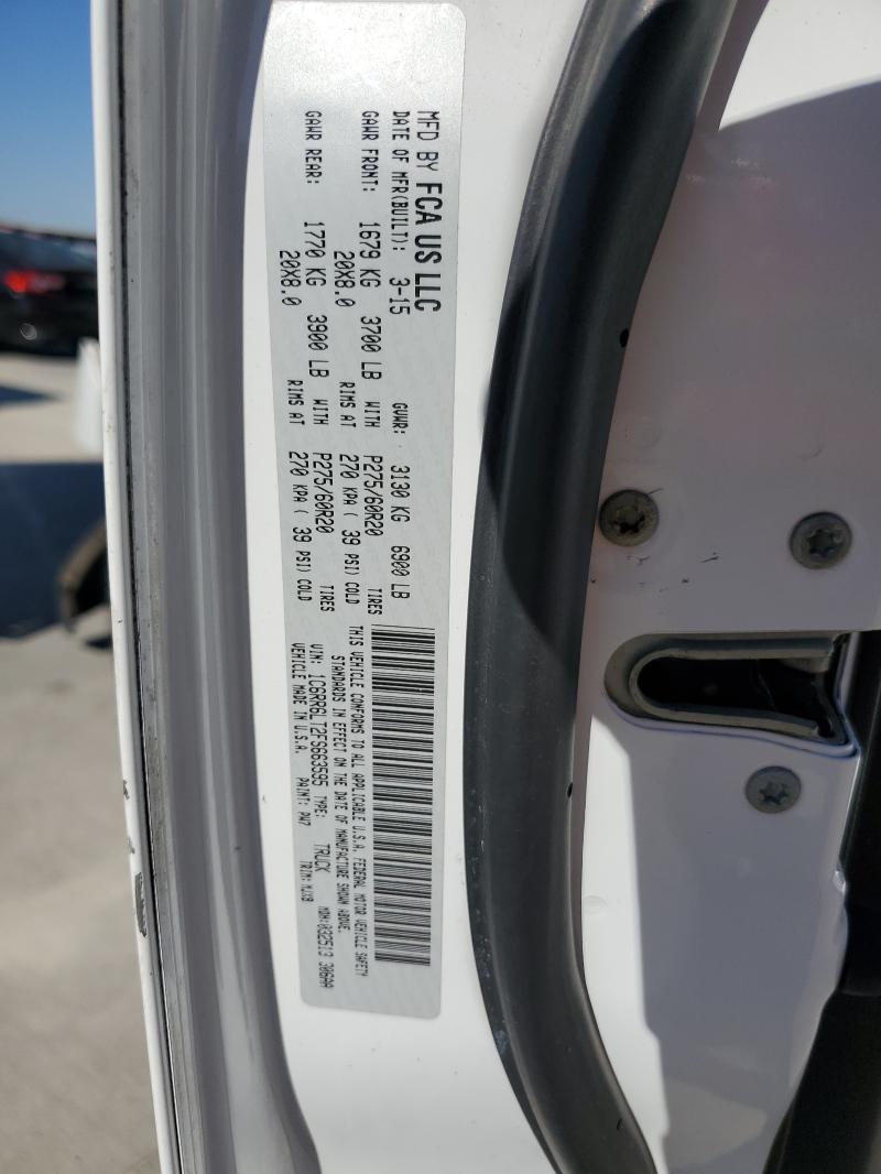 2015 RAM 1500 SLT - 1C6RR6LT2FS663595