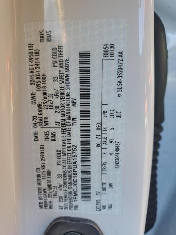 2023 FORD ESCAPE - 1FMCU0E18PUA15752