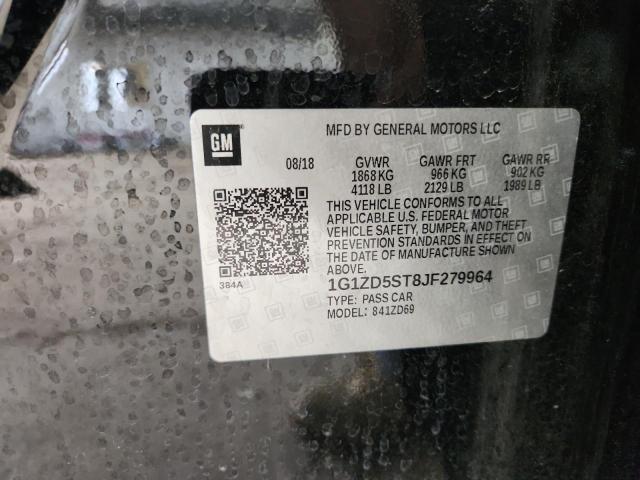 2018 CHEVROLET MALIBU LT - 1G1ZD5ST8JF279964