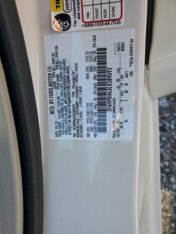 2012 FORD FUSION SE - 3FAHP0HA3CR389092