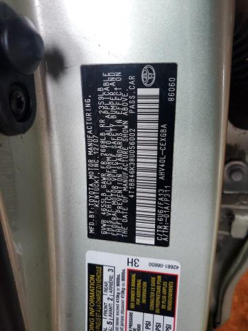 2008 TOYOTA CAMRY HYBR #3305603851