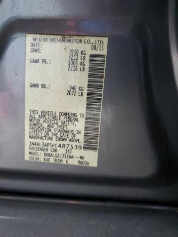 2015 NISSAN ALTIMA 2.5 - 1N4AL3AP5FC487539