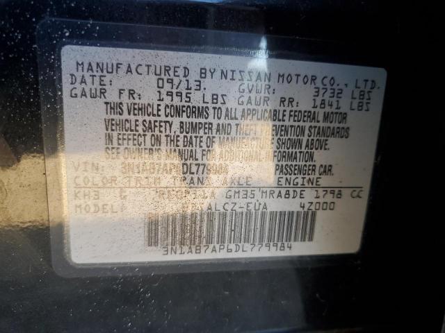 2013 NISSAN SENTRA S #3282349263