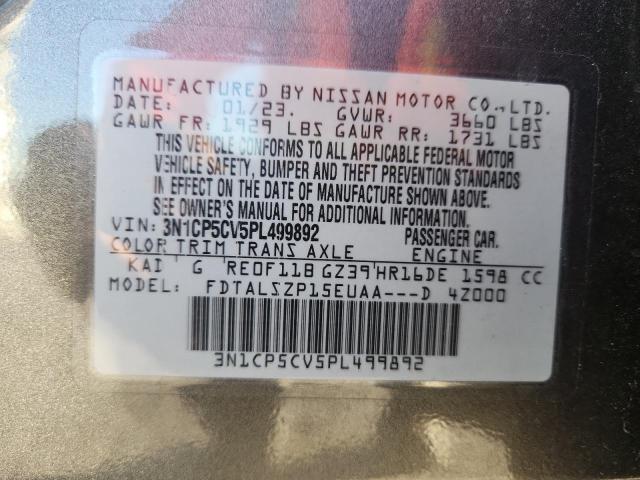 2023 NISSAN KICKS SV - 3N1CP5CV5PL499892