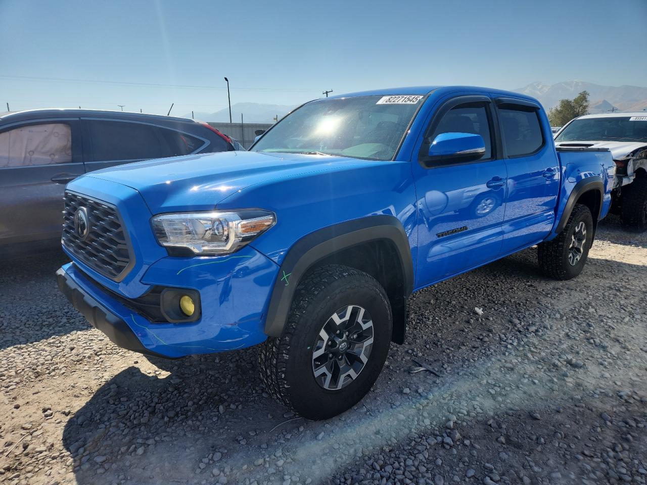 Lot #3308825758 2021 TOYOTA TACOMA DOU