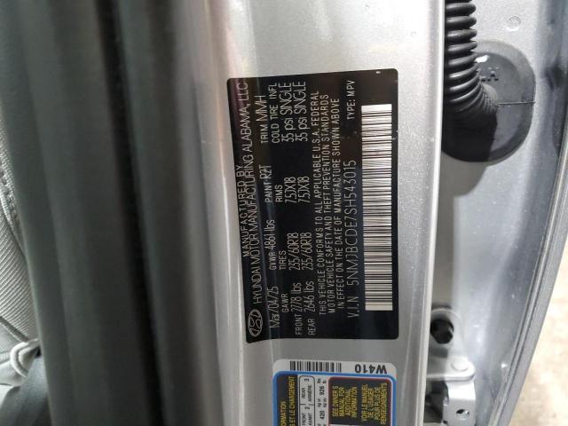 2025 HYUNDAI TUCSON SEL 5NMJBCDE7SH543015