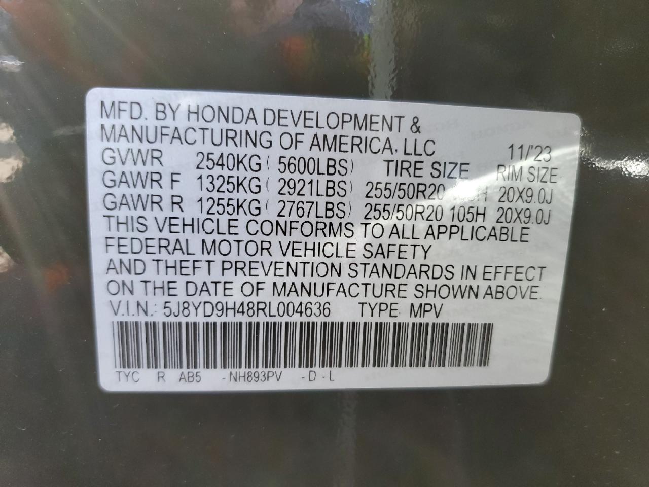 ACURA MDX TECHNOLOGY