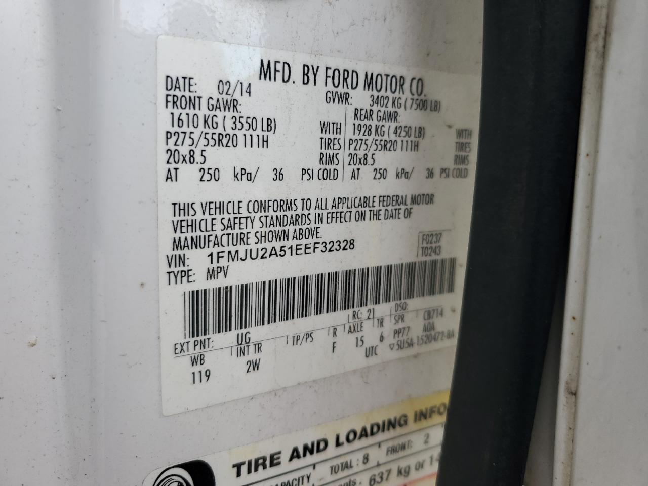 FORD EXPEDITION LIMITED