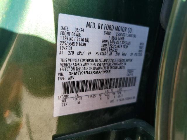 2024 FORD MUSTANG MA 3FMTK1R43RMA19585