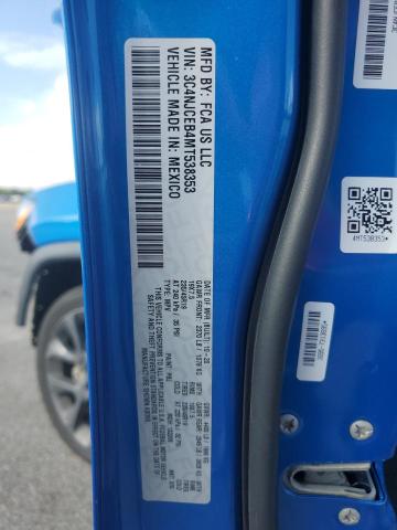 2021 JEEP COMPASS 80 3C4NJCEB4MT538353