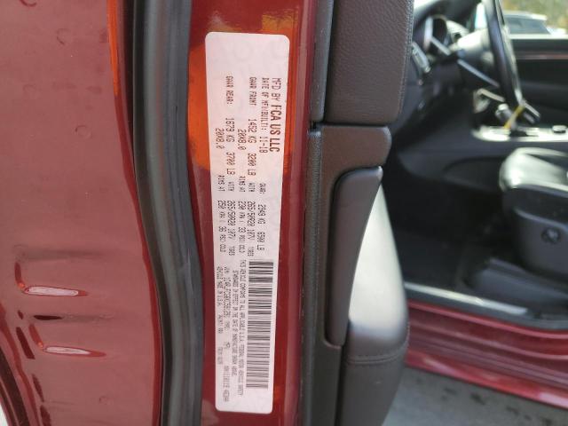 2019 JEEP GRAND CHER - 1C4RJFCG6KC591291