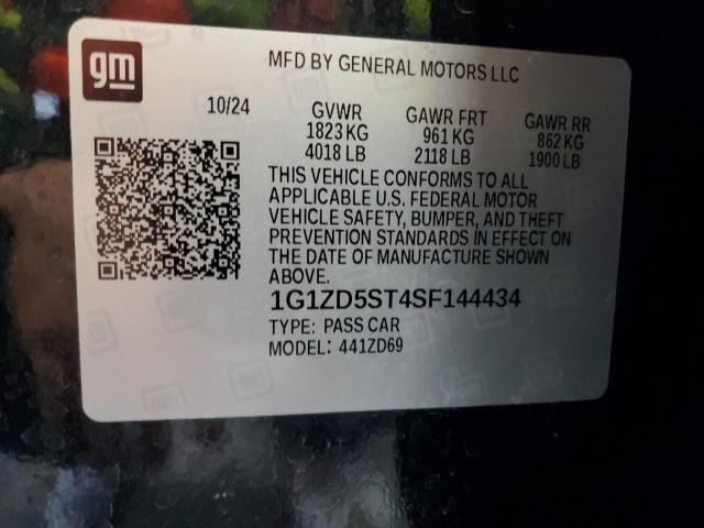 2025 CHEVROLET MALIBU LT - 1G1ZD5ST4SF144434