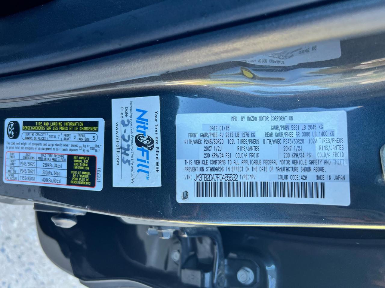 MAZDA CX-9 GRAND TOURING