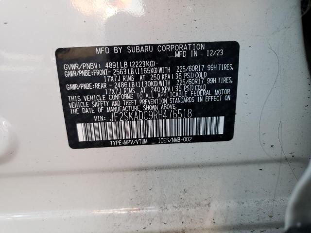 2024 SUBARU FORESTER PREMIUM #3304086489
