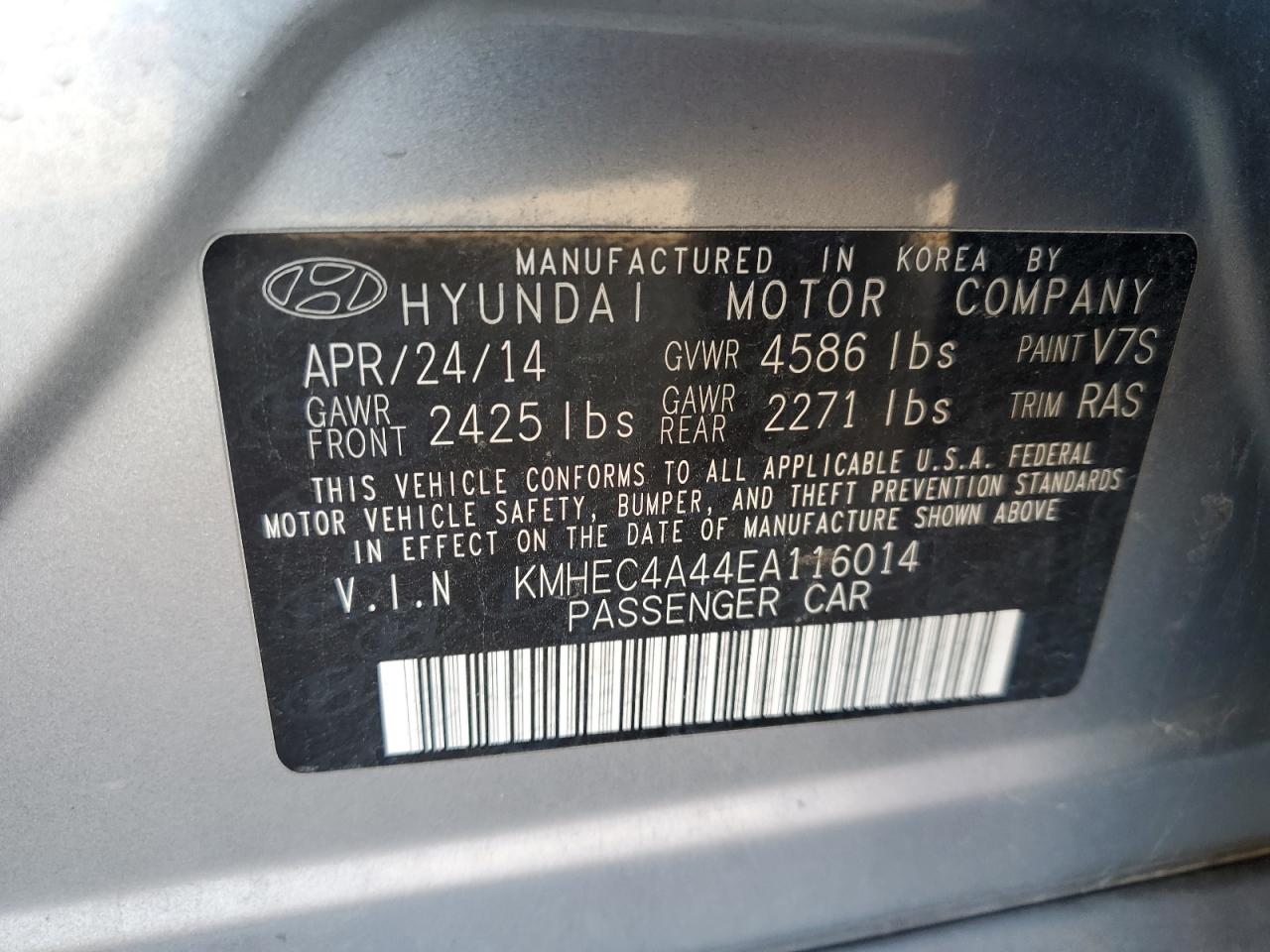 HYUNDAI SONATA HYBRID