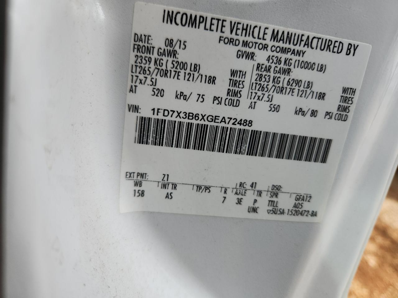 FORD F-350 SUPER DUTY