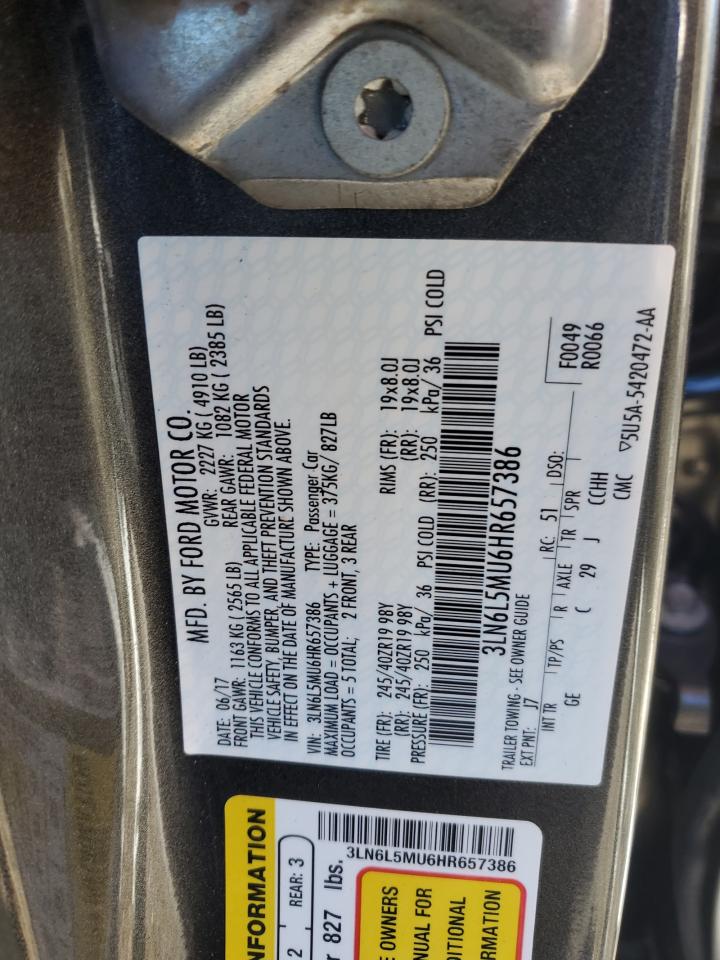 LINCOLN MKZ HYBRID RESERVE