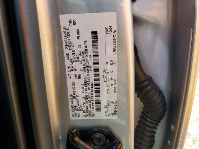 2018 FORD F150 SUPER - 1FTEW1EP4JFA14384