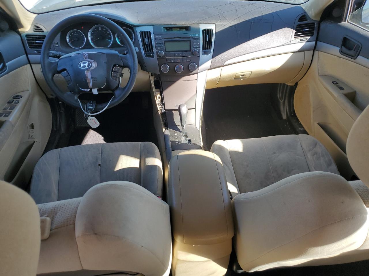 Lot #3291436154 2009 HYUNDAI SONATA GLS