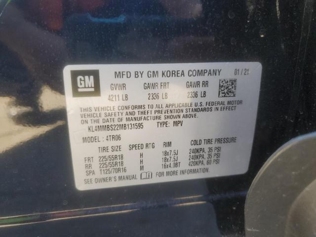 2021 BUICK ENCORE GX #3294404501