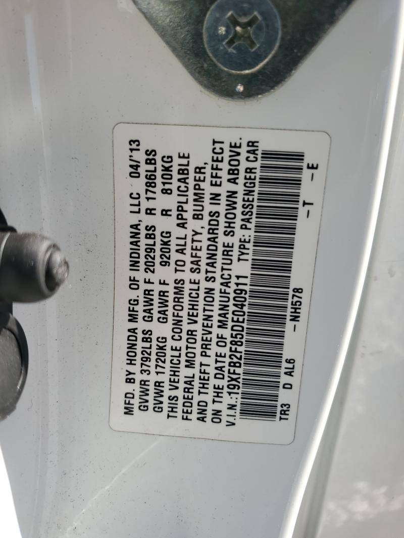 2013 HONDA CIVIC EX - 19XFB2F85DE040911