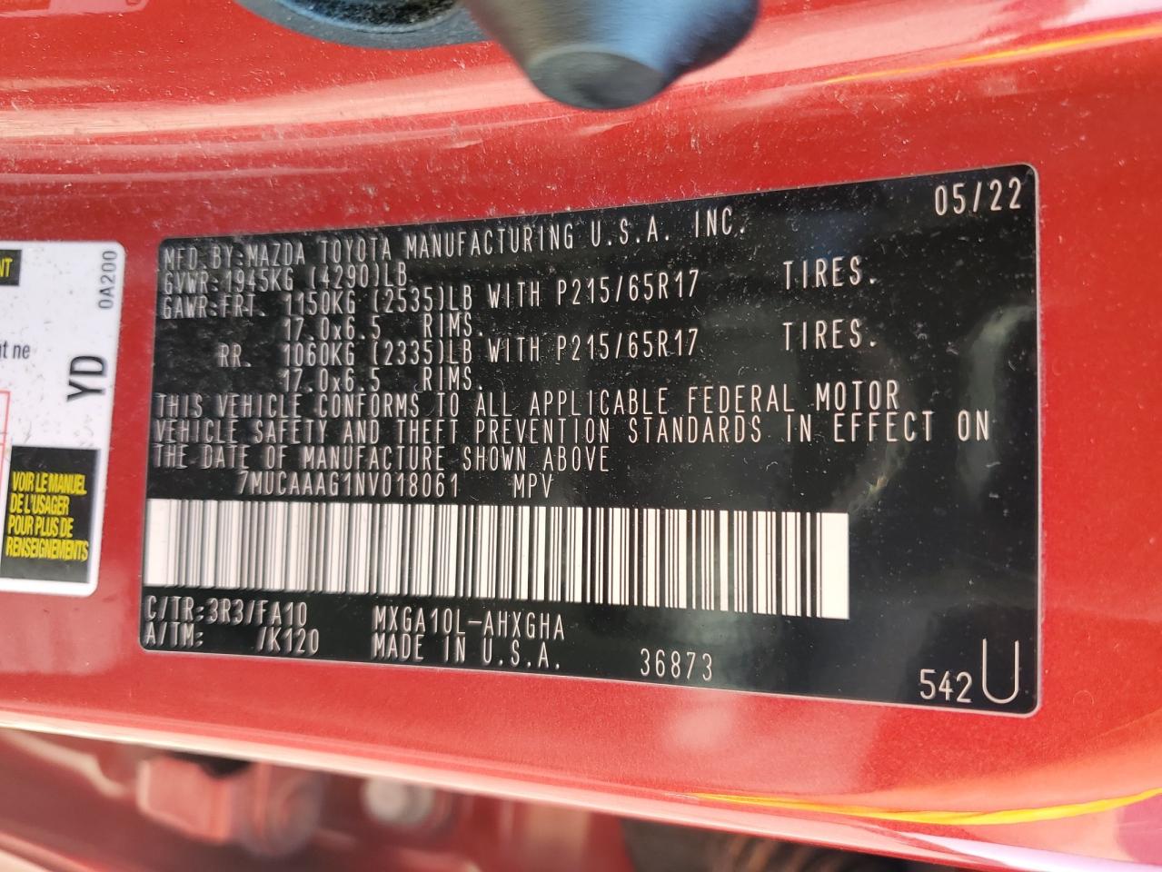 TOYOTA COROLLA CROSS LE