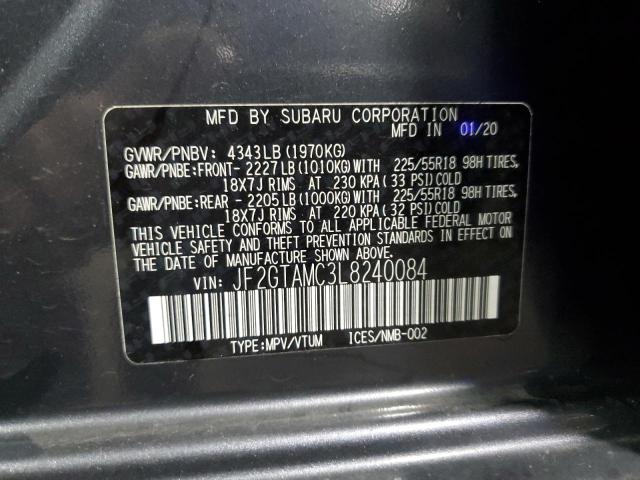 2020 SUBARU CROSSTREK #3284633325