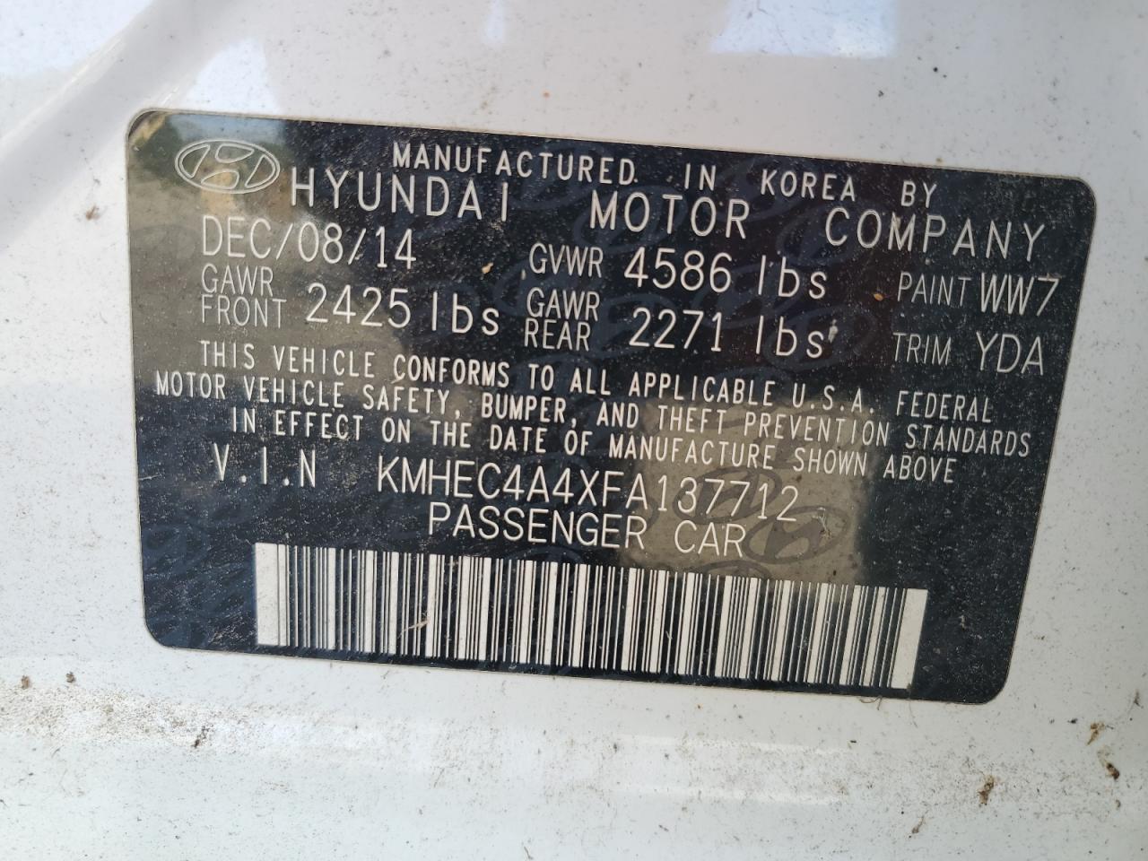 HYUNDAI SONATA HYBRID