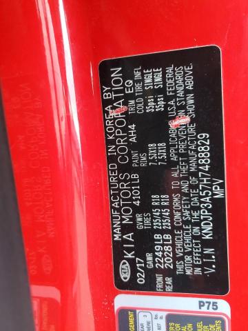 2017 KIA SOUL + KNDJP3A57H7488829