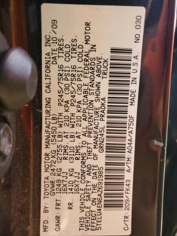 2010 TOYOTA TACOMA DOU #3296290437