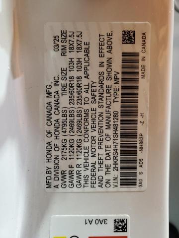 2025 HONDA CR-V EXL #3260637071