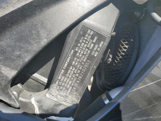 2011 SUZUKI GSX-R600 JS1GN7FA2B2102863