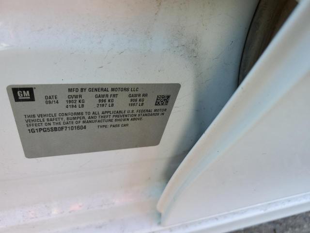 2015 CHEVROLET CRUZE LTZ 1G1PG5SB0F7101604