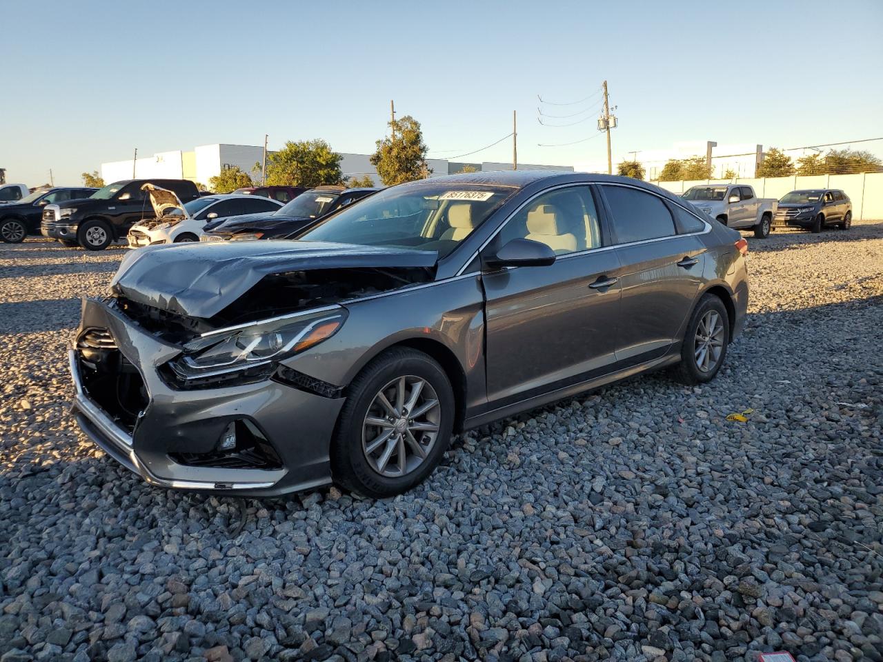 Lot #3308466306 2018 HYUNDAI SONATA SE