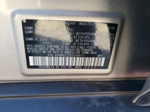 2014 SUBARU OUTBACK 2. - 4S4BRCLC3E3208977