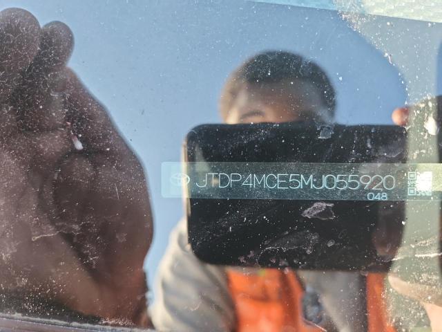 2021 TOYOTA COROLLA SE JTDP4MCE5MJ055920