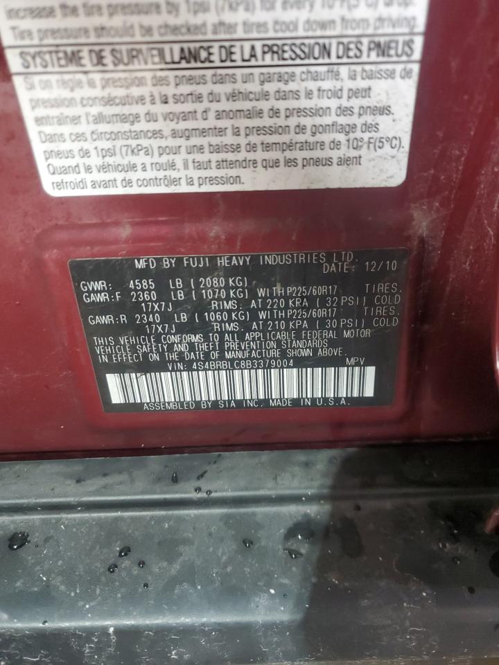 SUBARU OUTBACK 2.5I LIMITED