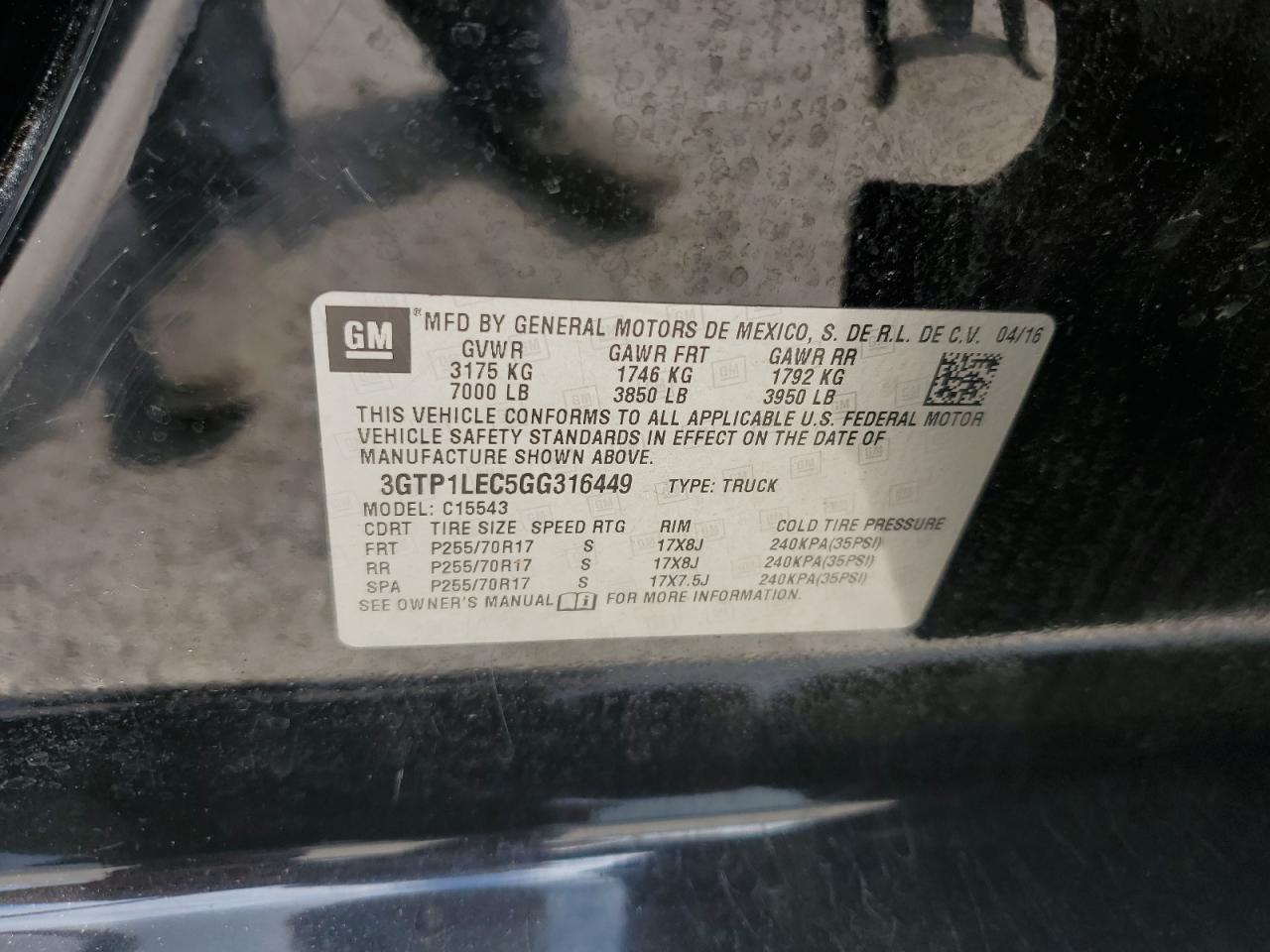 GMC SIERRA 1500 C1500