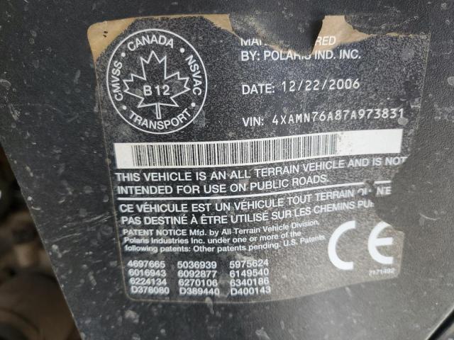 2007  POLARIS X2 800 EFI - 4XAMN76A87A973831