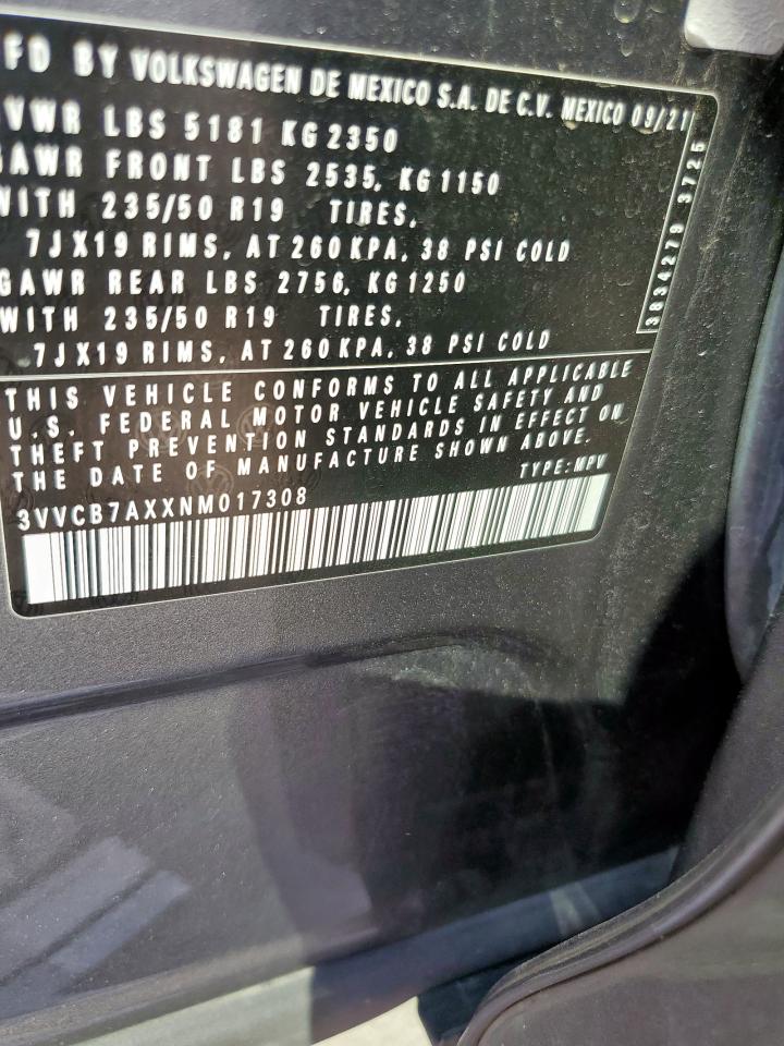 VOLKSWAGEN TIGUAN SE R-LINE BLACK