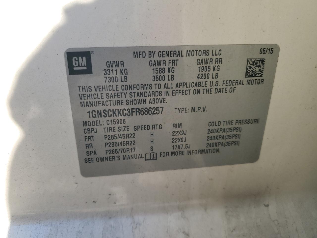 CHEVROLET SUBURBAN C1500 LTZ