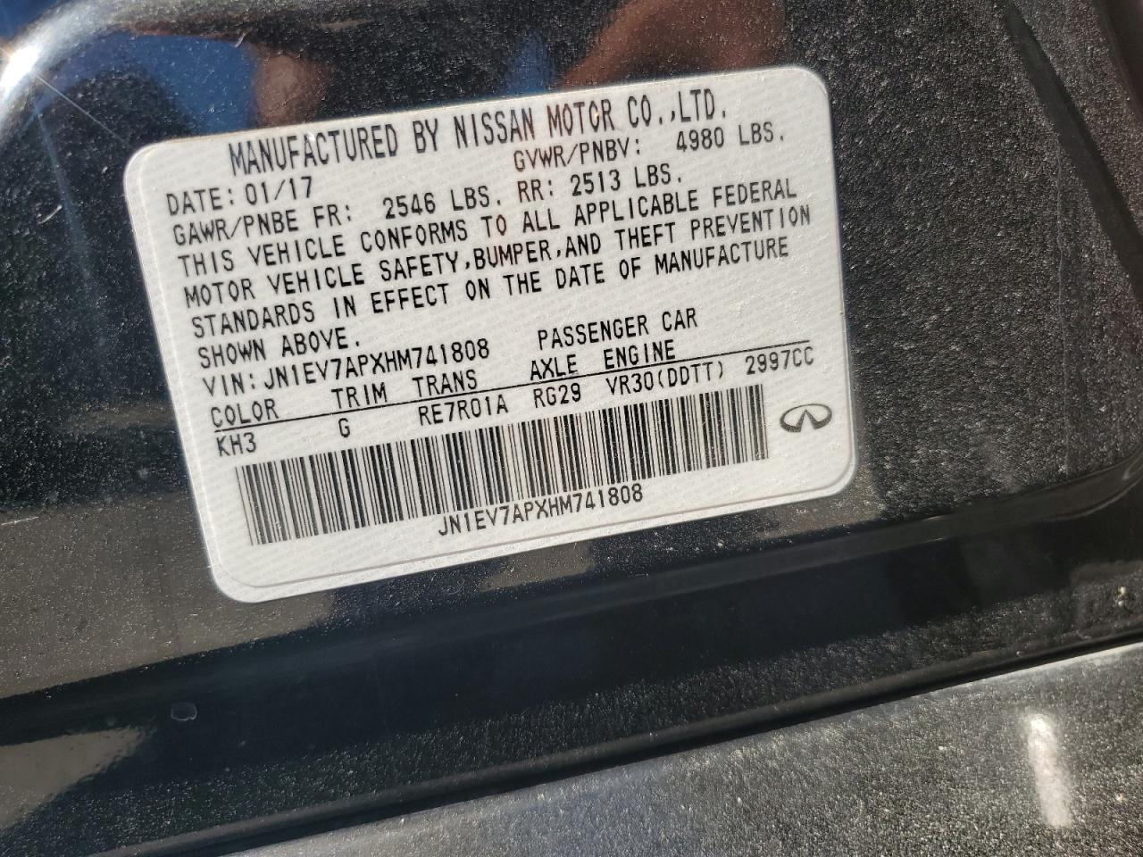 INFINITI Q50 PREMIUM