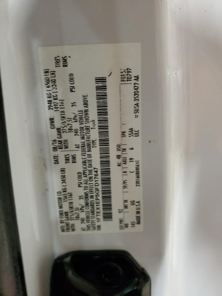 FORD F-150 SUPER CAB