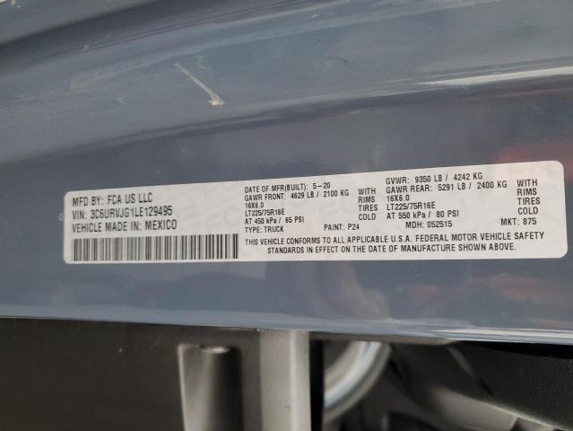 2020 RAM PROMASTER #3309425973