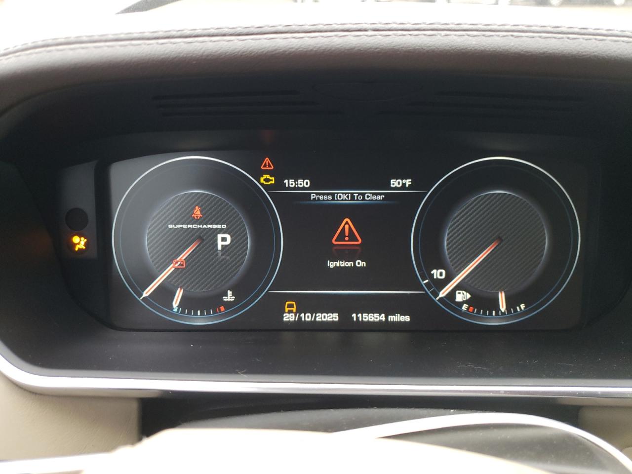 LAND ROVER RANGE ROVER SUPERCHARGED