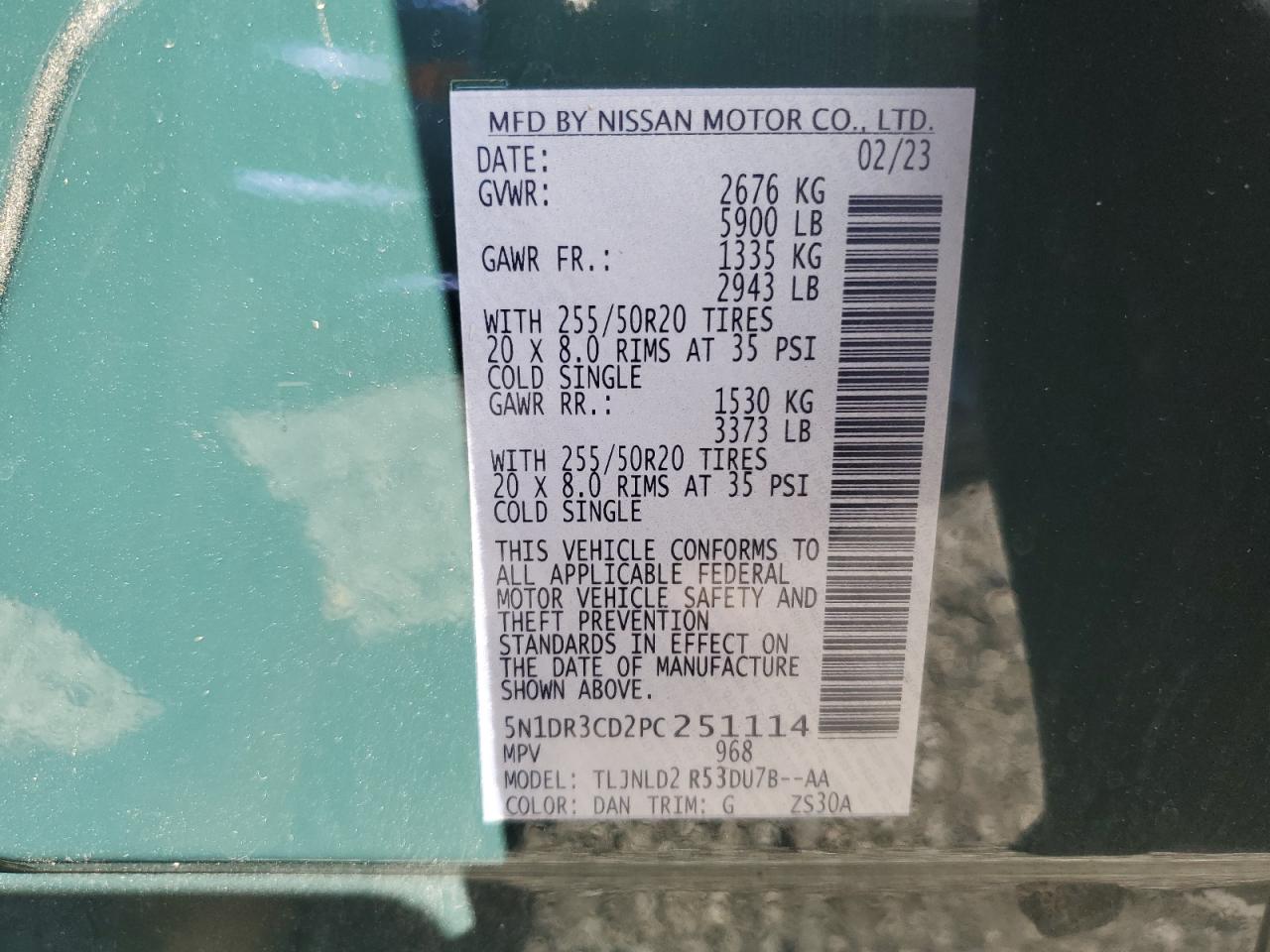 NISSAN PATHFINDER SL