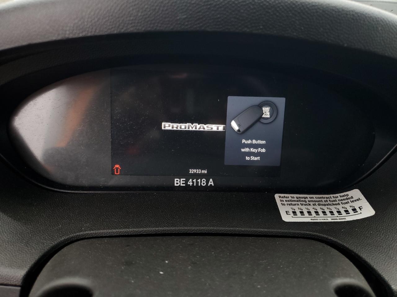 RAM PROMASTER 2500 STANDARD